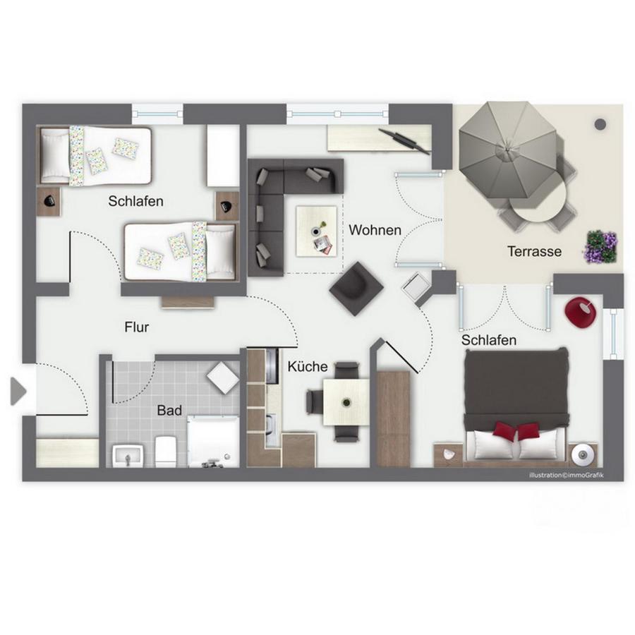 Duenenblick Wohnung 38 Болтенхаген Екстериор снимка